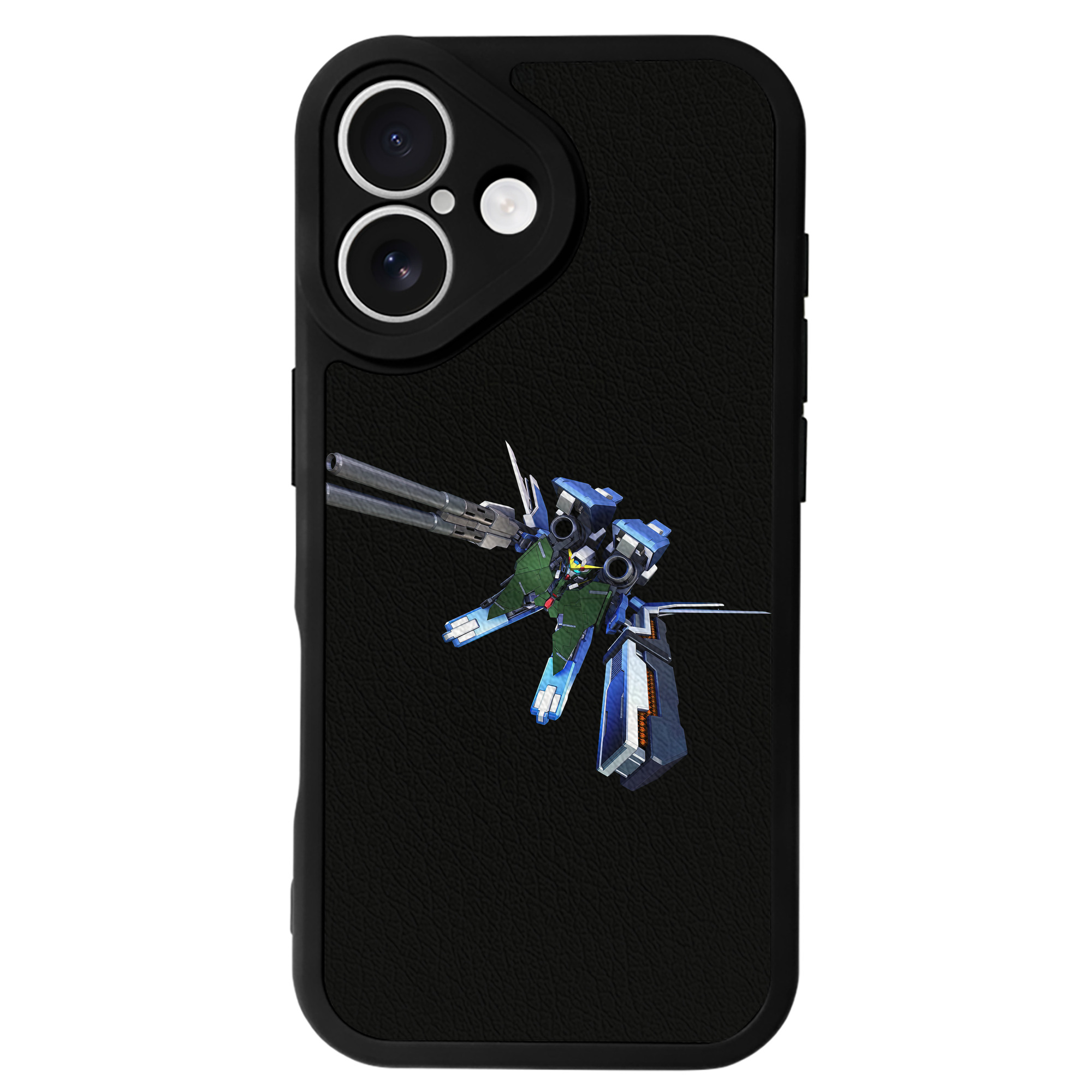 （画像用） 機動戦士ガンダム Mobile Suit Gundam 【iPhone 16シリーズ対応】シリコンスマホケース（レザー調） 材質：シリコン